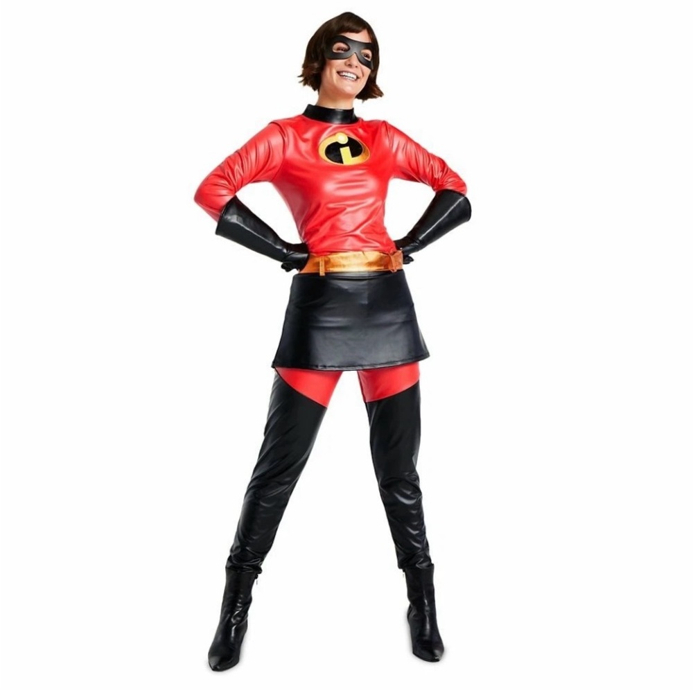 Disney Superhero Costume - Red, Black, and Gold used